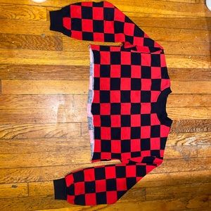 Crop top sweater